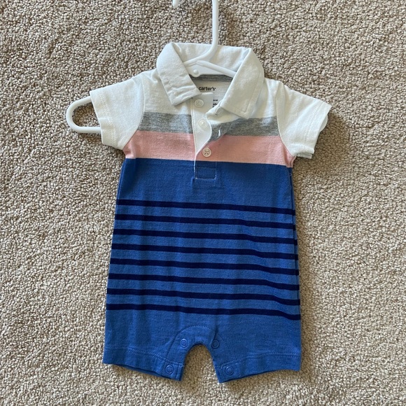 NWOT, Free with $30 purchase, Carter’s Baby Boy romper - Picture 1 of 2